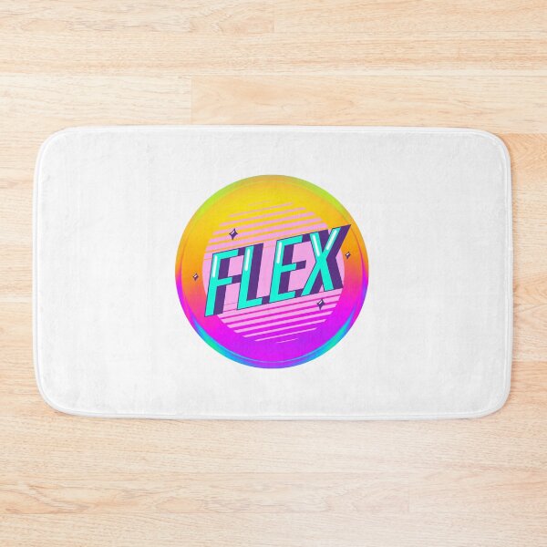 Item preview, Flex Neon Workout Gym Motivation Graphic designed and sold by socialarmour.