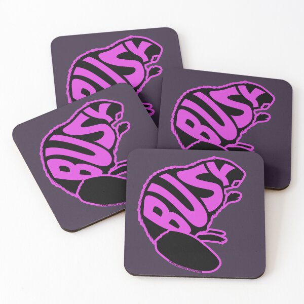 Item preview, Busy Beaver, Pink and Black designed and sold by CraneCreek.