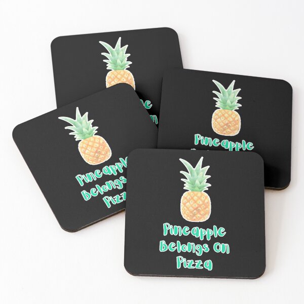 Item preview, Pineapple Belongs On Pizza Design designed and sold by CarefulCreation.