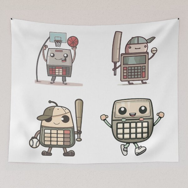 Item preview, Electronic devices engaging in baseball, basketball, cricket, and jogging designed and sold by FWLKIT.