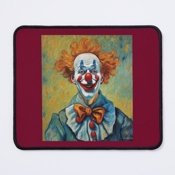 Item preview, "The Captivating Clown: Laughter's Maestro" designed and sold by Artisticanvas.