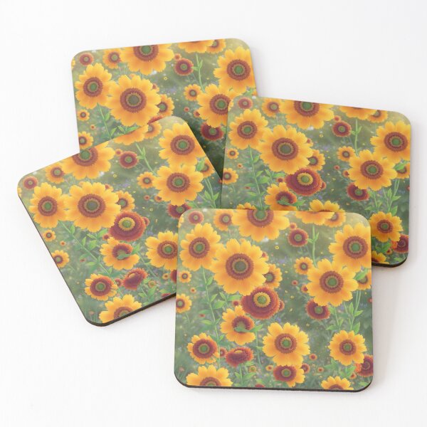 Item preview, Cute of helenium flower. designed and sold by PatDoArt.