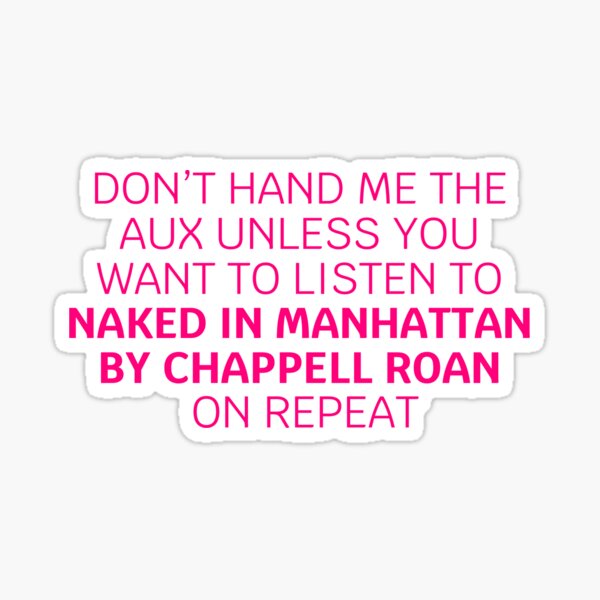 Item preview, Chappell Roan naked in manhattan designed and sold by vikkideee.