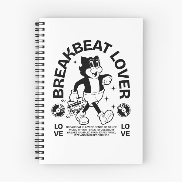 Item preview, BREAKBEAT  - Lover Cat Mascot (black)  designed and sold by Discothreadz.