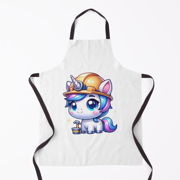 Item preview, Unicorn Construction Worker designed and sold by PassionforLove.