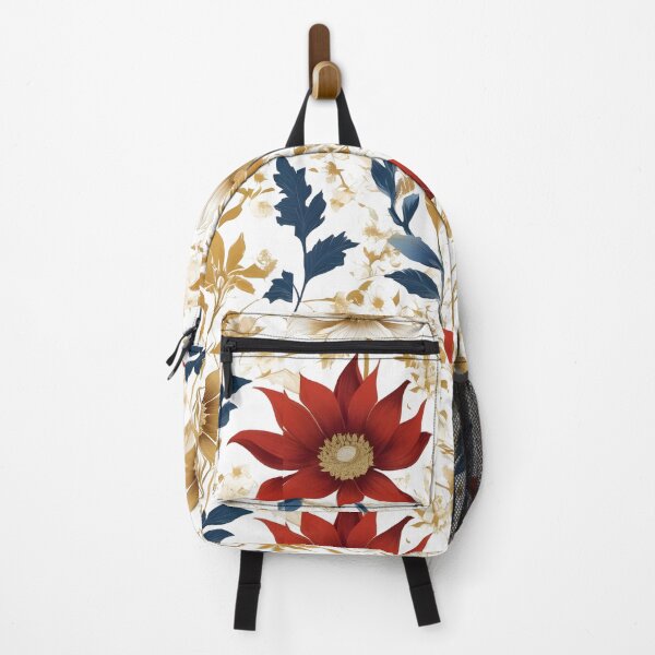 Item preview, Golden Accent Colorful Flowers designed and sold by ArtistryTouch.
