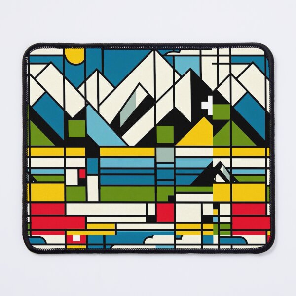 Item preview, Cubic Art of Mountains Piet Mondrian designed and sold by SpArtk.