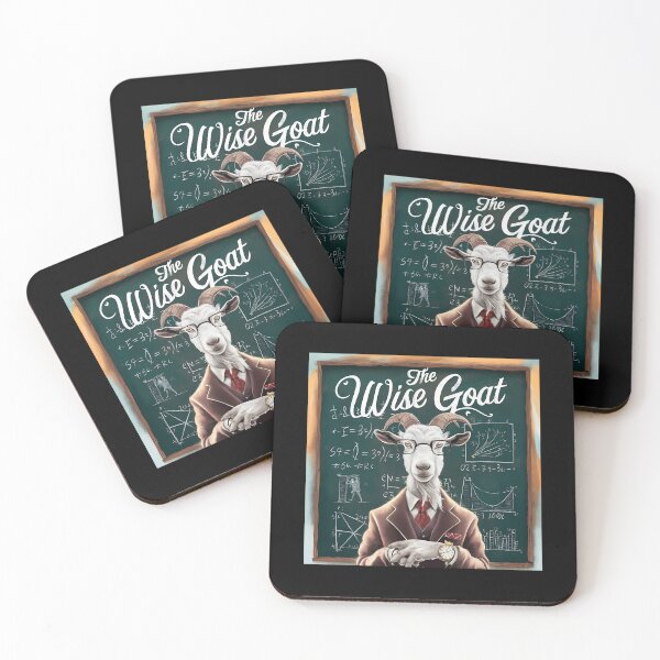 Item preview, The Wise Goat - Intellectual Professor designed and sold by Taans-Creation.