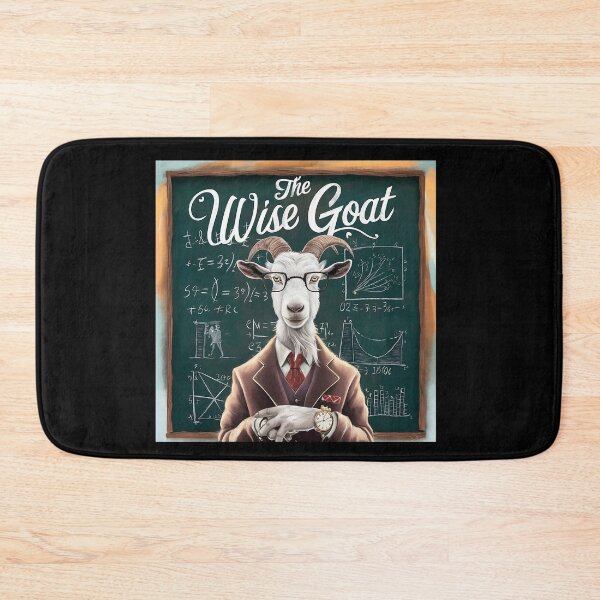 Item preview, The Wise Goat - Intellectual Professor designed and sold by Taans-Creation.