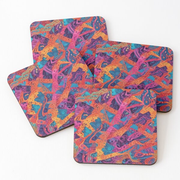 Item preview, Euphoria dreamlike psychedelic trippy pattern print design  designed and sold by Anshu3813.