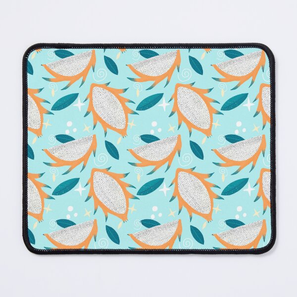 Item preview, Yellow, teal and turquoise dragon fruits designed and sold by Home Cyn Home.