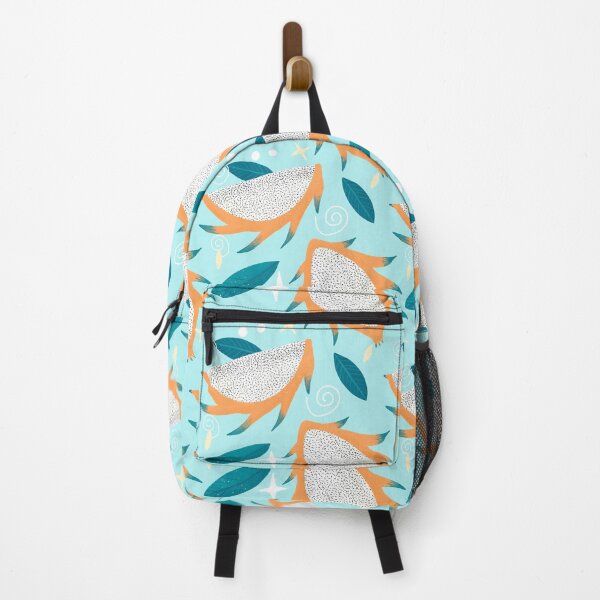 Item preview, Yellow, teal and turquoise dragon fruits designed and sold by Home Cyn Home.