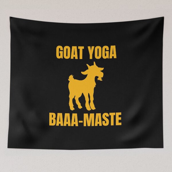 Item preview, Goat Yoga Baaa-maste designed and sold by 87-Aesthetics.