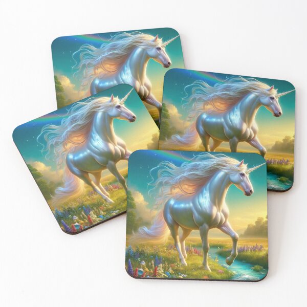 Item preview, Mystic Forest Unicorn designed and sold by ArtemisDesignAI.