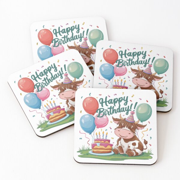 Item preview, Highland Cow Birthday Bash A Moo-rific Celebration designed and sold by SellingWSarah17.