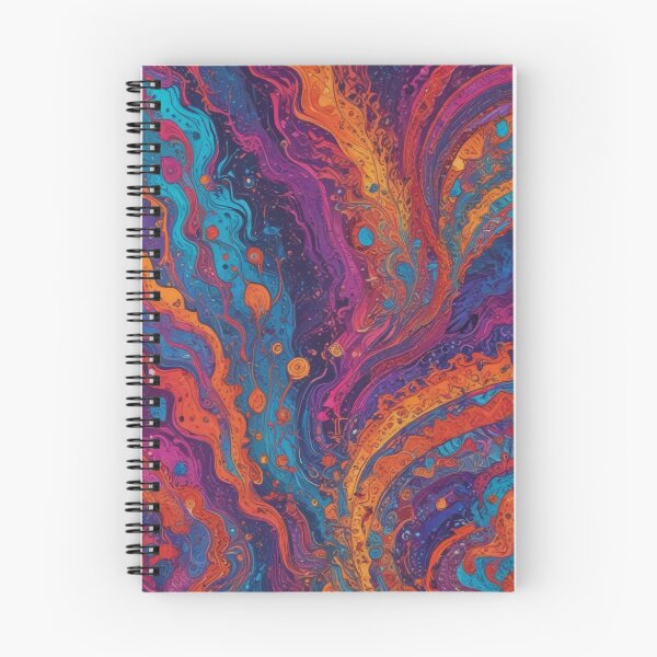 Item preview, Euphoria dreamlike psychedelic trippy pattern print design  designed and sold by Anshu3813.