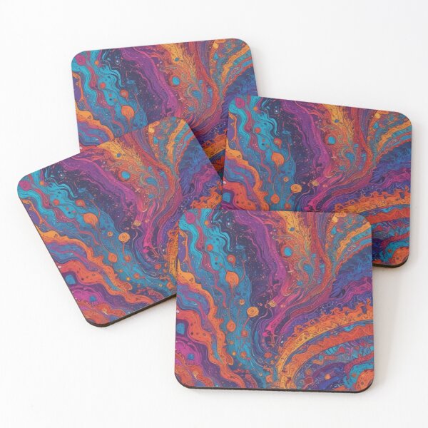 Item preview, Euphoria dreamlike psychedelic trippy pattern print design  designed and sold by Anshu3813.