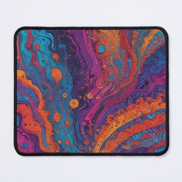 Item preview, Euphoria dreamlike psychedelic trippy pattern print design designed and sold by Anshu3813.