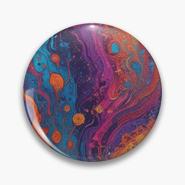 Item preview, Euphoria dreamlike psychedelic trippy pattern print design  designed and sold by Anshu3813.