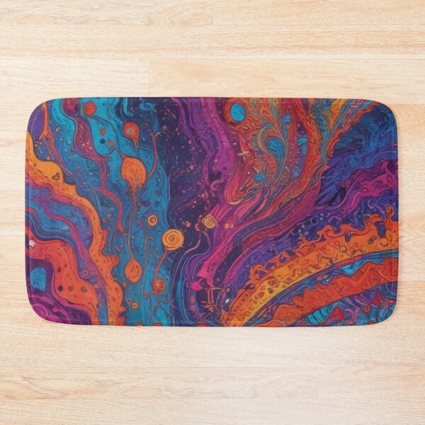 Item preview, Euphoria dreamlike psychedelic trippy pattern print design  designed and sold by Anshu3813.