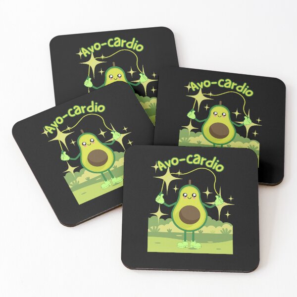 Item preview, Cute Avocado Skipping Funny designed and sold by Life Is Beautiful.