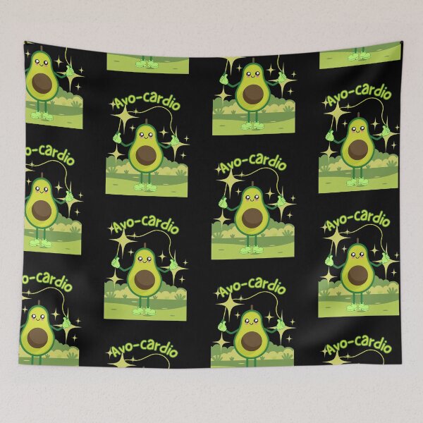 Item preview, Cute Avocado Skipping Funny designed and sold by Life Is Beautiful.