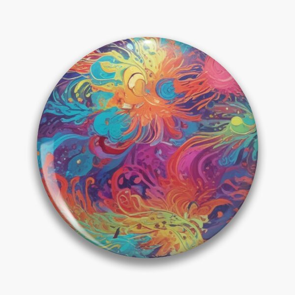 Item preview, Euphoria dreamlike psychedelic trippy pattern print design  designed and sold by Anshu3813.
