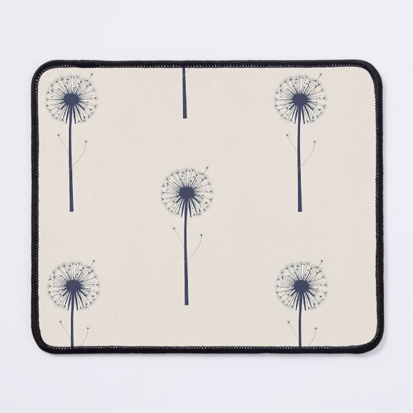 Item preview, blue dandelion in light yellow background designed and sold by optimusprime39.