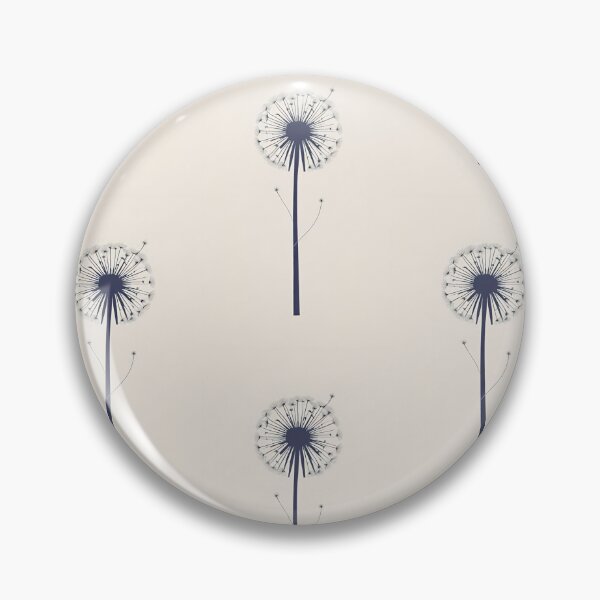 Item preview, blue dandelion in light yellow background designed and sold by optimusprime39.