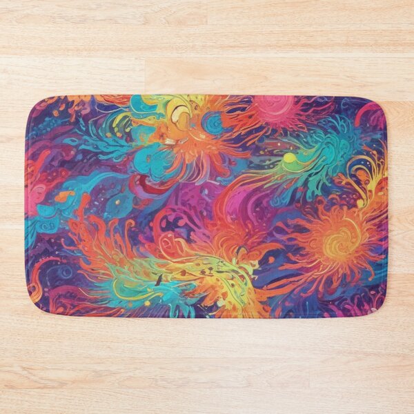 Item preview, Euphoria dreamlike psychedelic trippy pattern print design  designed and sold by Anshu3813.