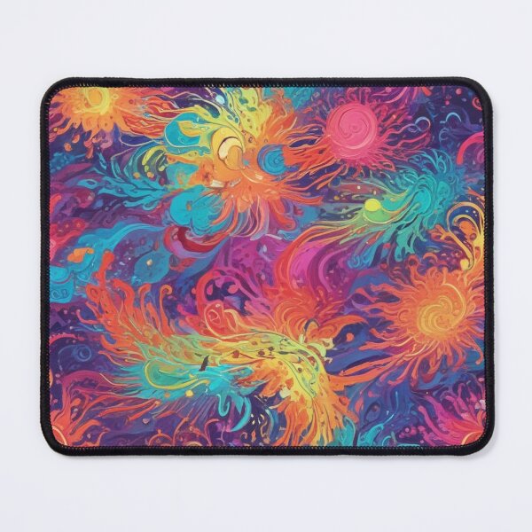 Item preview, Euphoria dreamlike psychedelic trippy pattern print design designed and sold by Anshu3813.
