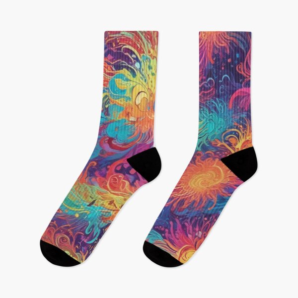 Item preview, Euphoria dreamlike psychedelic trippy pattern print design  designed and sold by Anshu3813.