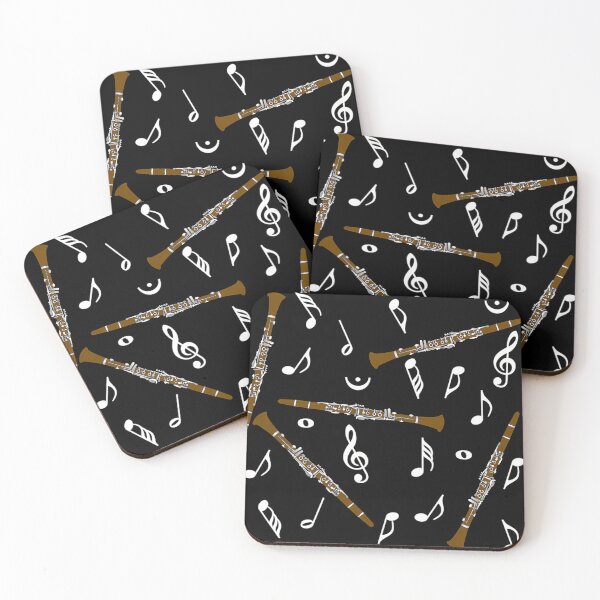 Item preview,  Clarinet Music Note Pattern designed and sold by Krystiankorski.