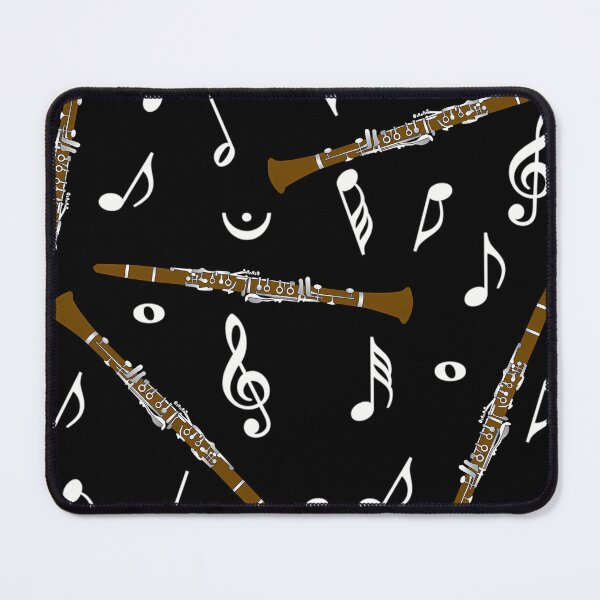 Item preview, Clarinet Music Note Pattern designed and sold by Krystiankorski.