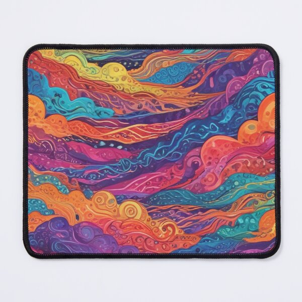 Item preview, Euphoria dreamlike psychedelic trippy pattern print design designed and sold by Anshu3813.