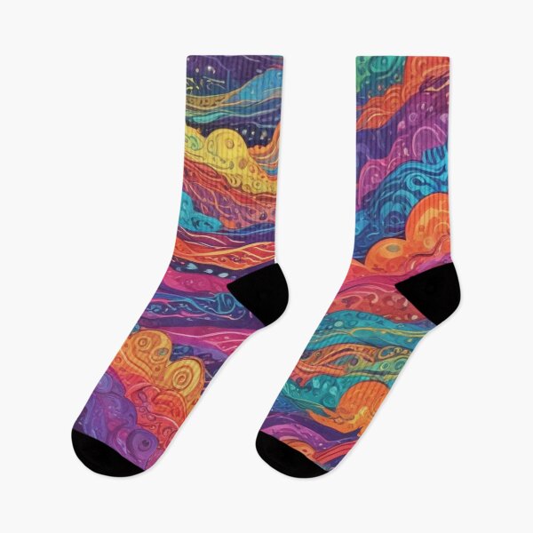 Item preview, Euphoria dreamlike psychedelic trippy pattern print design  designed and sold by Anshu3813.