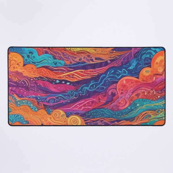 Item preview, Euphoria dreamlike psychedelic trippy pattern print design designed and sold by Anshu3813.