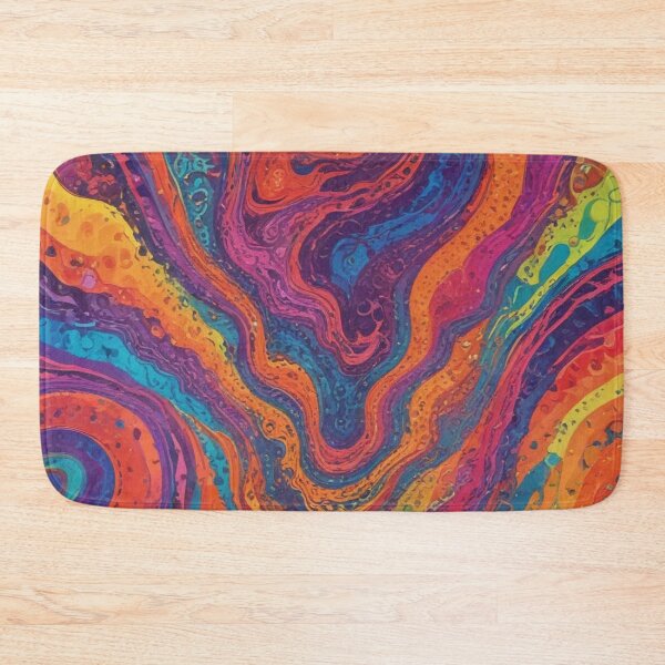 Item preview, Euphoria dreamlike psychedelic trippy pattern print design  designed and sold by Anshu3813.