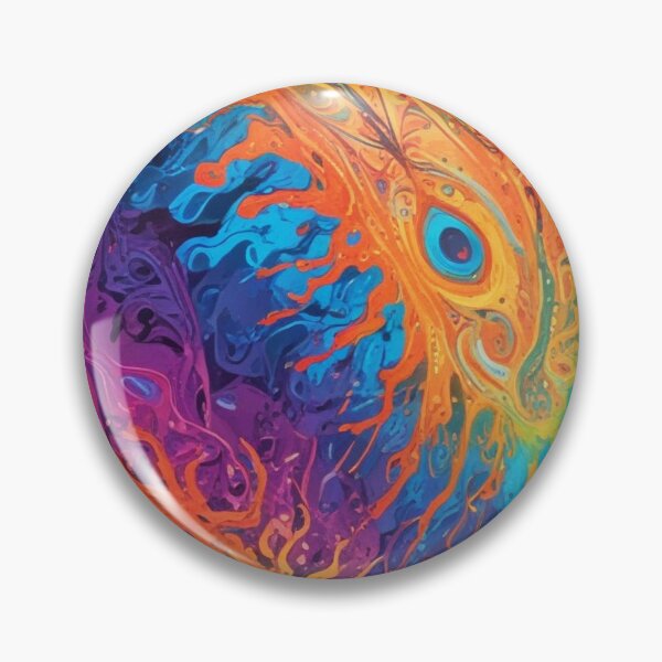 Item preview, Euphoria dreamlike psychedelic trippy pattern print design  designed and sold by Anshu3813.
