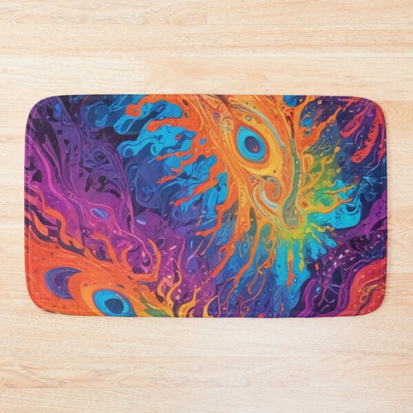 Item preview, Euphoria dreamlike psychedelic trippy pattern print design  designed and sold by Anshu3813.