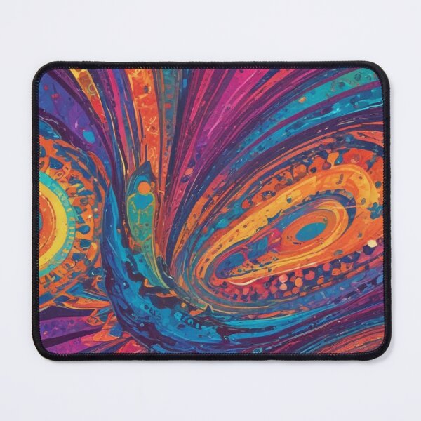 Item preview, Euphoria dreamlike psychedelic trippy pattern print design designed and sold by Anshu3813.
