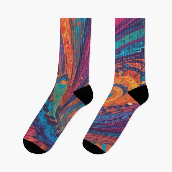 Item preview, Euphoria dreamlike psychedelic trippy pattern print design  designed and sold by Anshu3813.