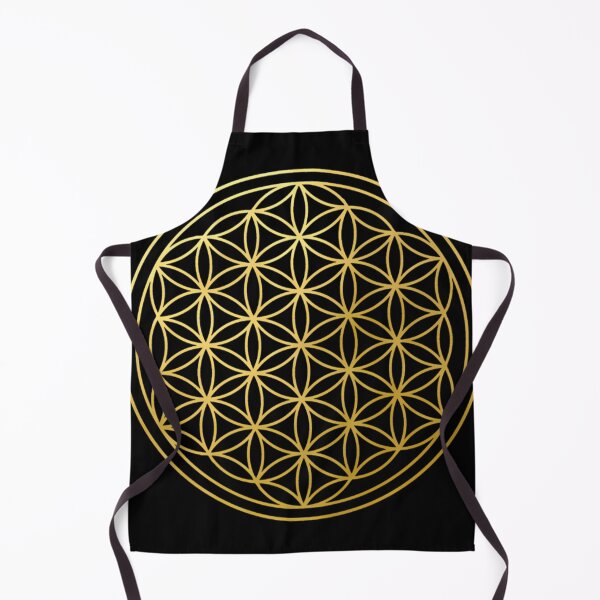 Item preview, The Flower Of Life Gold Mandala Sacred Geometry Spiritual Protection Symbol designed and sold by DonnClark.