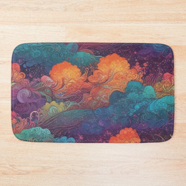 Item preview, Euphoria dreamlike psychedelic trippy pattern print design  designed and sold by Anshu3813.