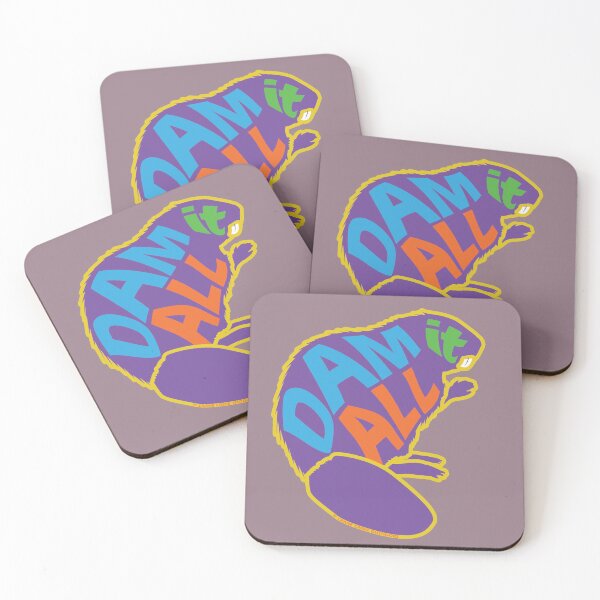 Item preview, Beaver Mindset...Dam it All, Purple designed and sold by CraneCreek.