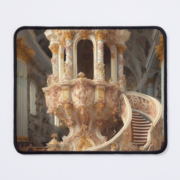 Item preview, Rococo Pulpit | Ornate Church Interior designed and sold by OldManGman.
