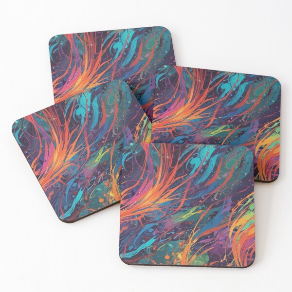 Item preview, Euphoria dreamlike psychedelic trippy pattern print design  designed and sold by Anshu3813.