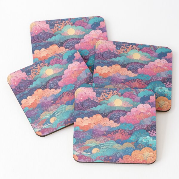 Item preview, Euphoria dreamlike psychedelic trippy pattern print design designed and sold by Anshu3813.