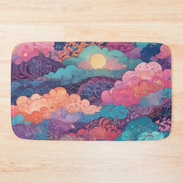 Item preview, Euphoria dreamlike psychedelic trippy pattern print design designed and sold by Anshu3813.