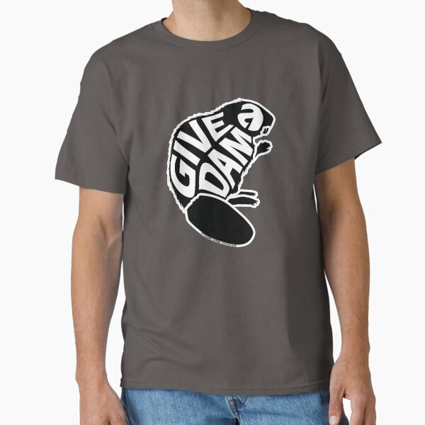 Item preview, Benevolent Beaver...Give a Dam, Black and White designed and sold by CraneCreek.